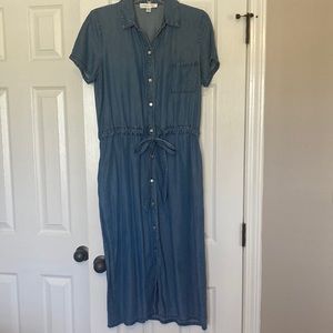 Amour Vert Hillary Eco Chambray Dress